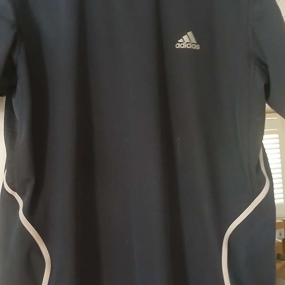 Adidas Blue pullover shirt L